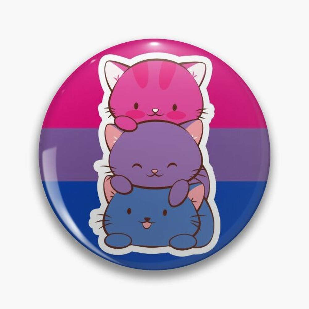Ethnic Modern Fashion - Drapeau bisexuel LGBT Bi Pride, chats