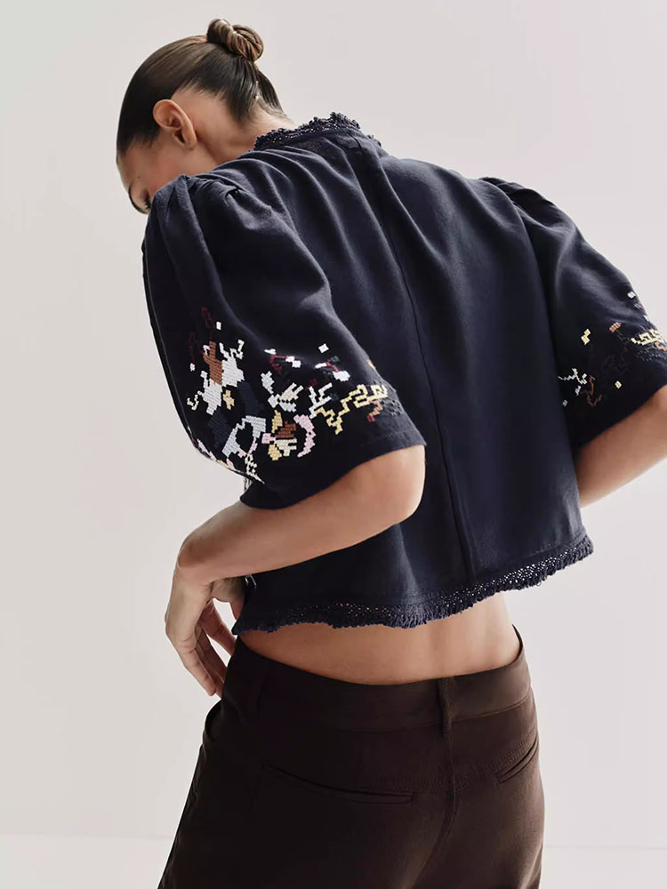 Nouveau haut d'été pour femmes - Ethnic Fashion Design avis et prix