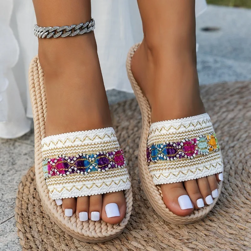Pantoufles pour femmes, chauss - Ethnic Fashion Design avis et prix